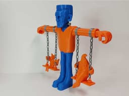 Frankenstein Swing Set 3d model