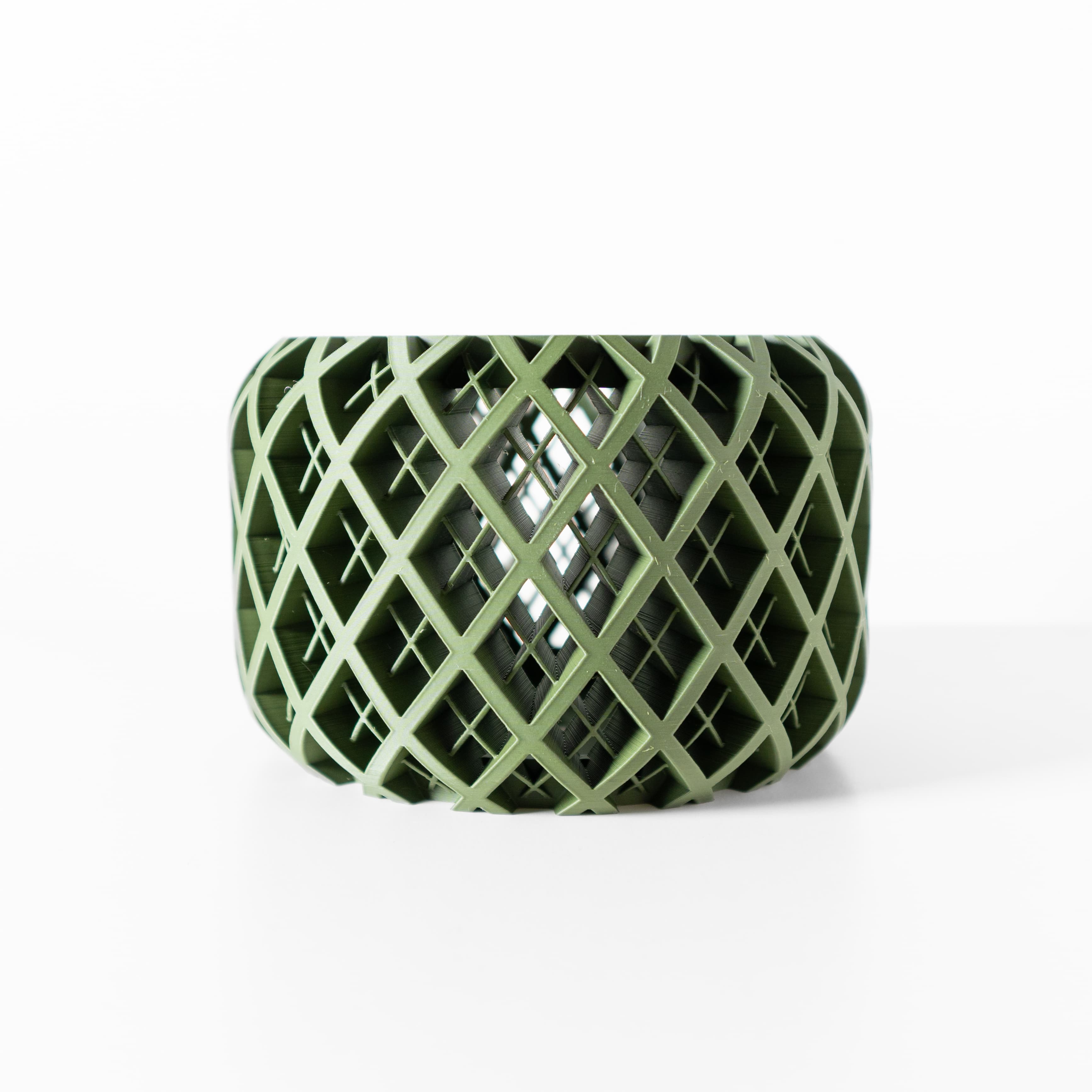 The Noro Orchid Planter Pot with Drainage | Tray Included | Modern and Unique Home Decor for Orchids 3d model