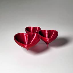 Heart Pixie Pots 3d model