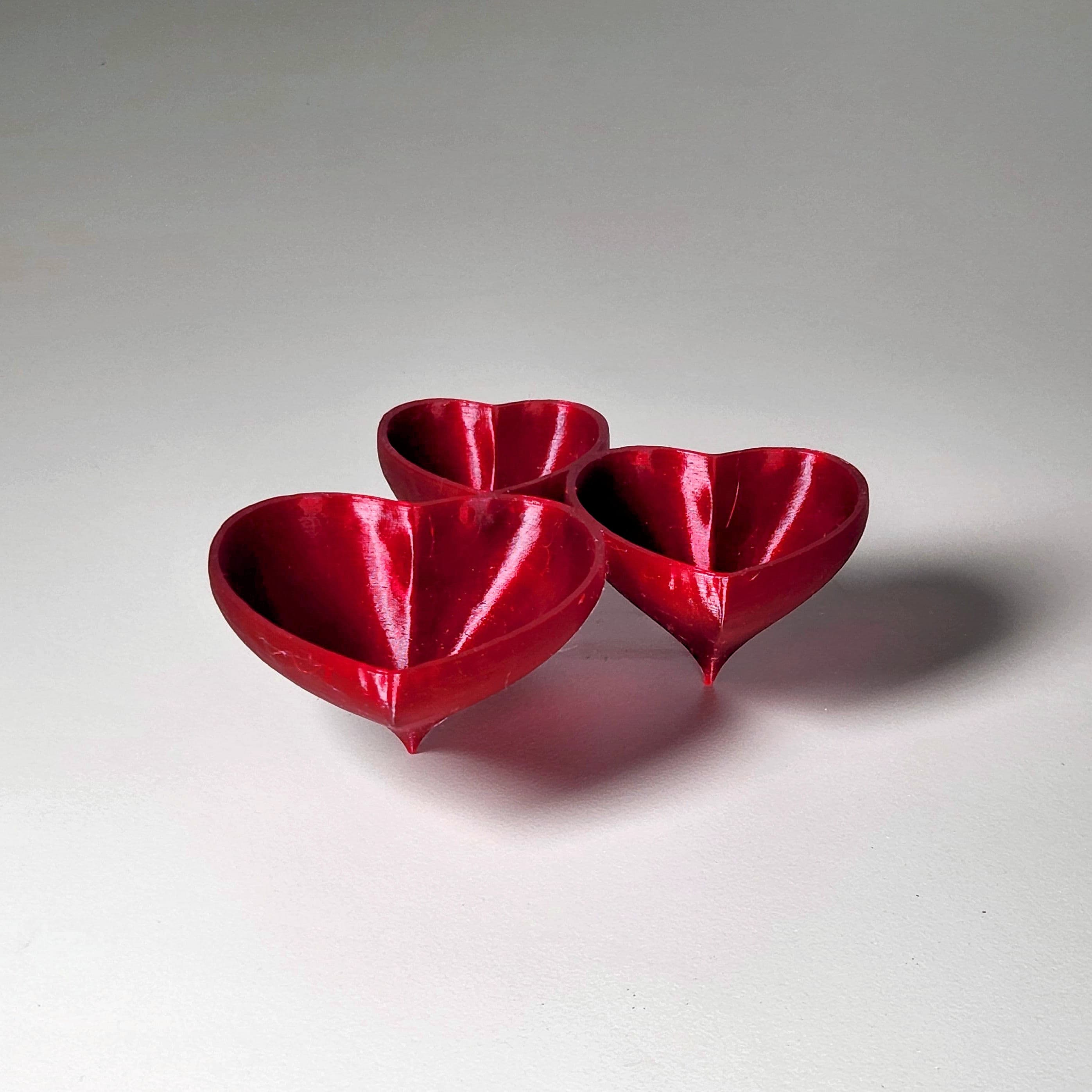 Heart Pixie Pots 3d model