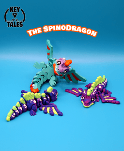 The Spinodragon 3d model