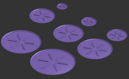 Floating Plant Drip Trays 3d model