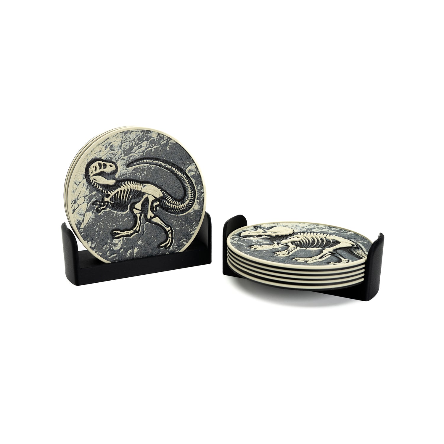 Dinosaur Fossil Coaster 3d model