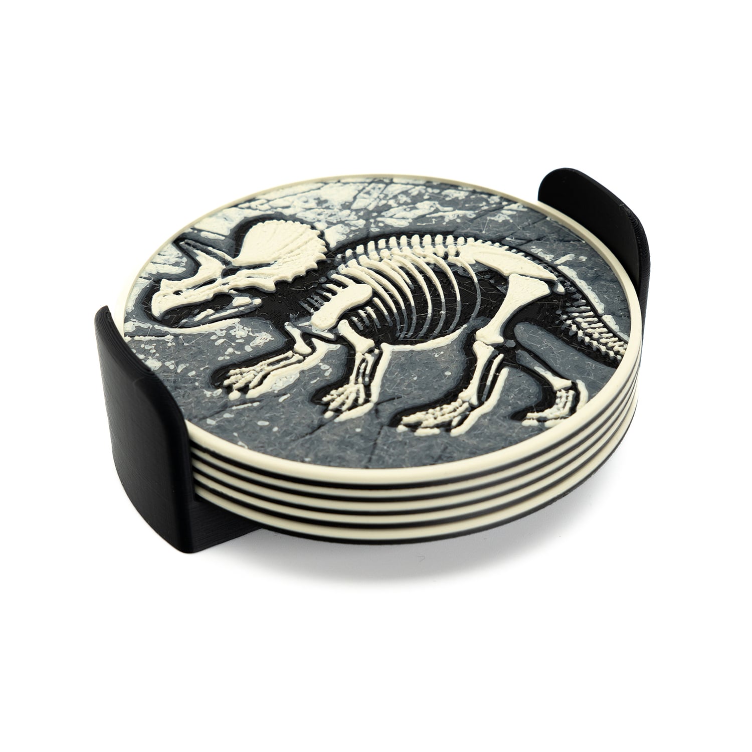 Dinosaur Fossil Coaster 3d model