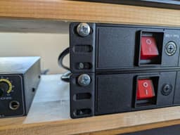 2x 1U/HE Rack Mount Bracket (Short) 3d model