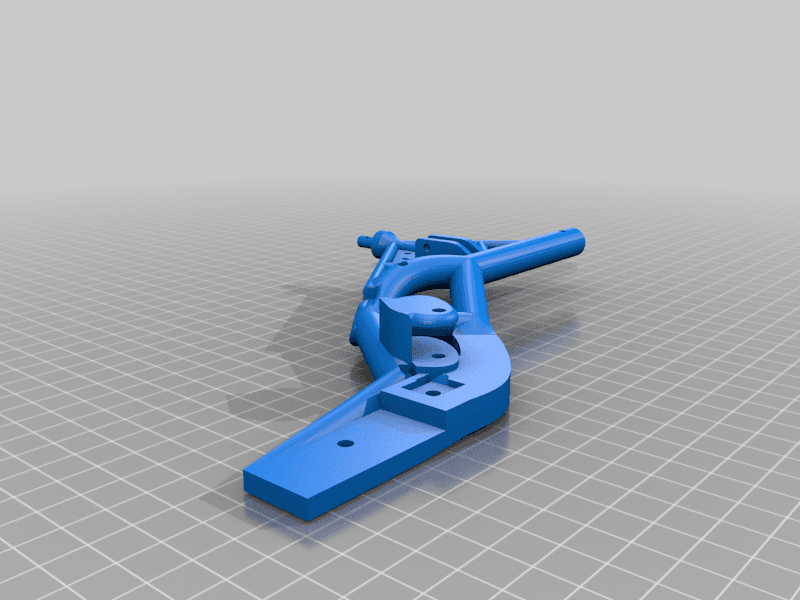4 Link TRX-4 Chassis 3d model