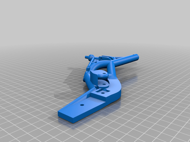 4 Link TRX-4 Chassis 3d model