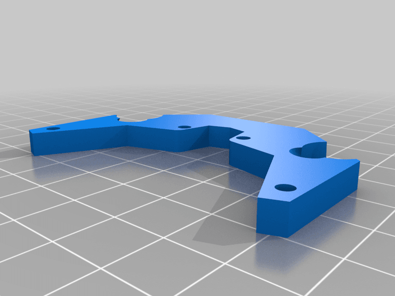4 Link TRX-4 Chassis 3d model