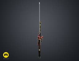 Shishkebab Katana – Fallout 4 3d model