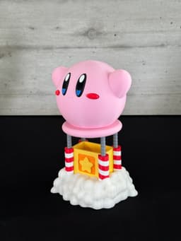 Kirby Hot Air Balloon ! 3d model