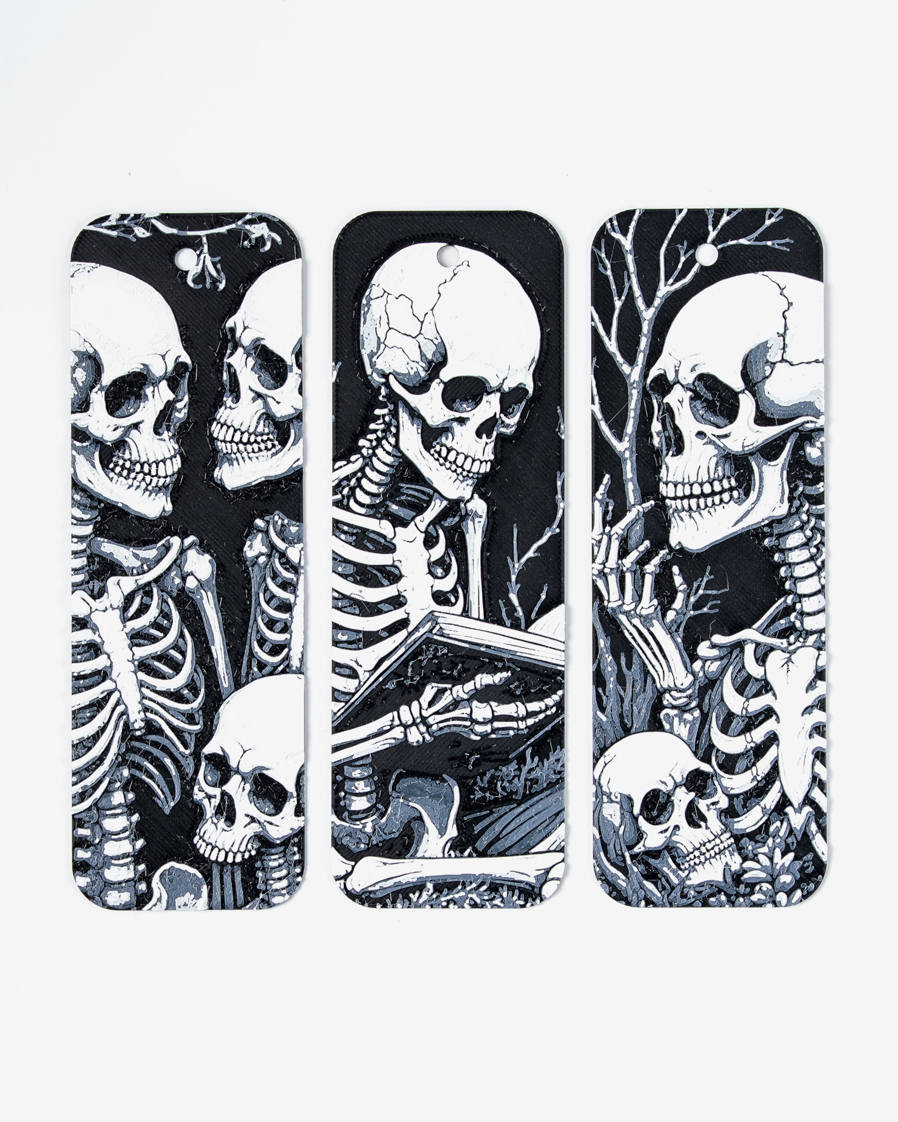 Skeleton Bookmarks 3d model