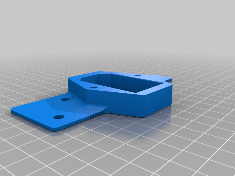Ender 3 Pro bottom PSU mount 3d model