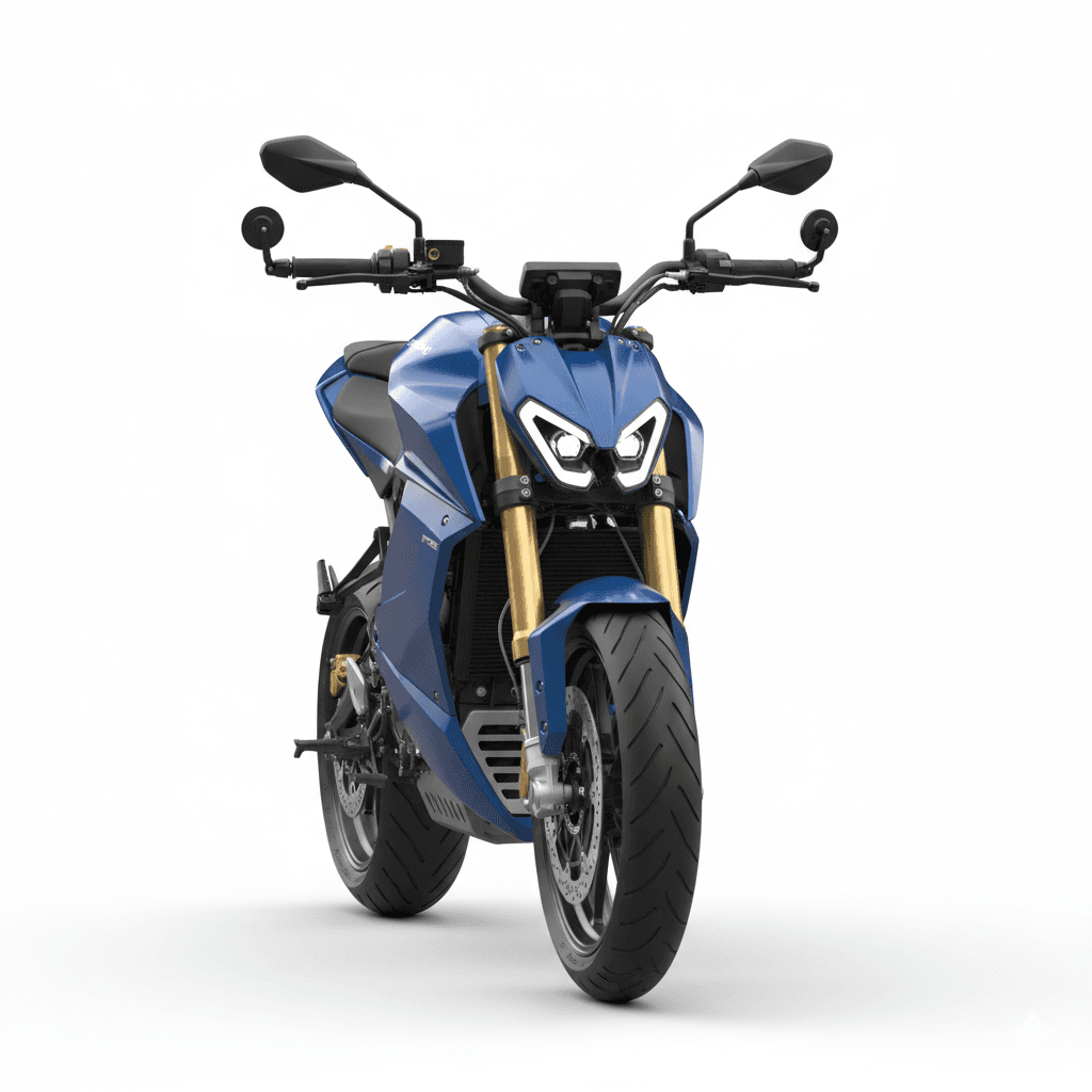Pursang E Track Electric Scrambler Motorcycle 3d model