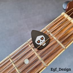 Fun Guitar Picks: Grim Reaper 3d model