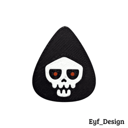 Fun Guitar Picks: Grim Reaper 3d model