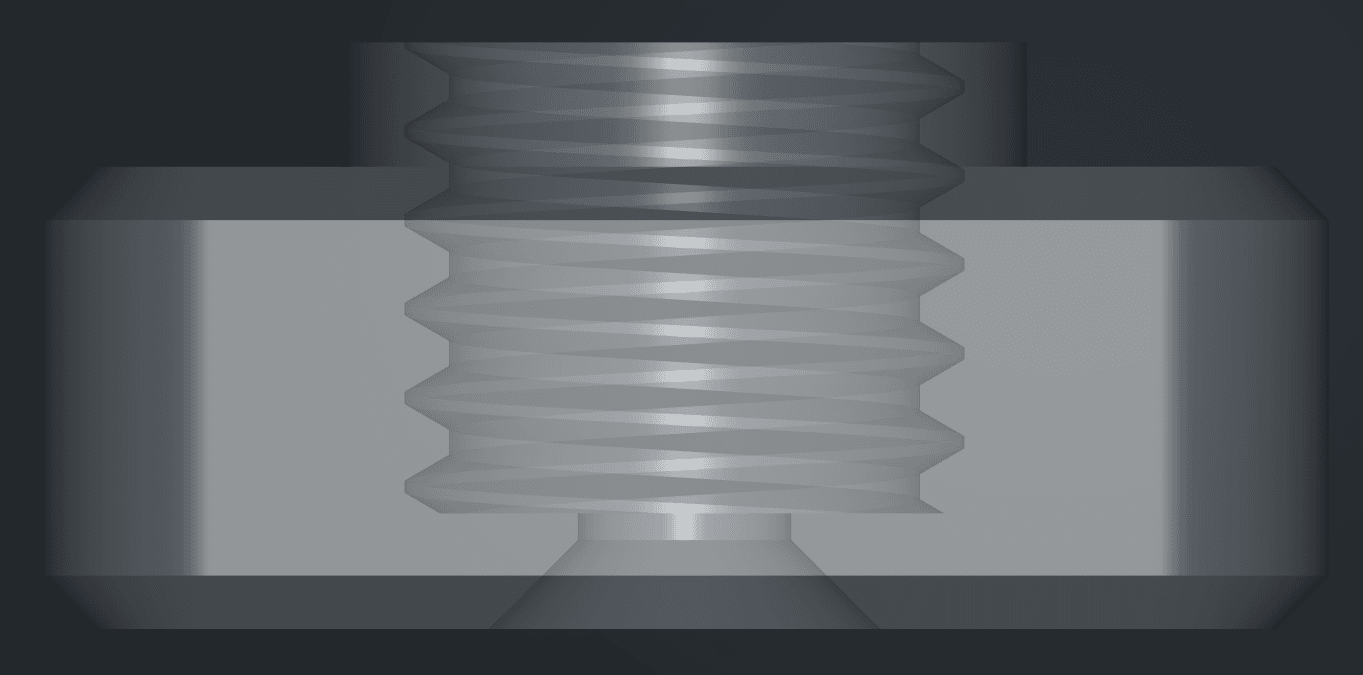 Creality Space Pi Pneumatic Adapter 3d model