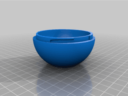 Paper Bob-omb container 3d model