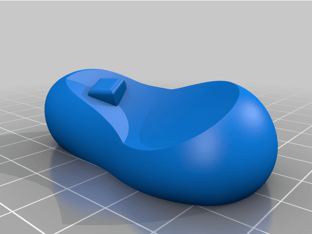 Paper Bob-omb container 3d model