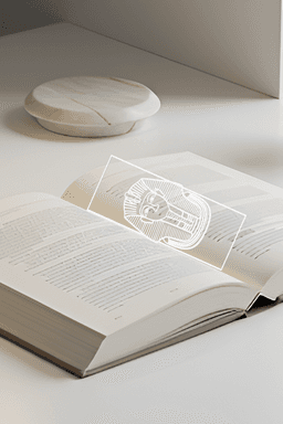 Egpyt Bookmark, Creativity Bookmark, Gift Idea 3d model