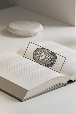 Egpyt Bookmark, Creativity Bookmark, Gift Idea 3d model