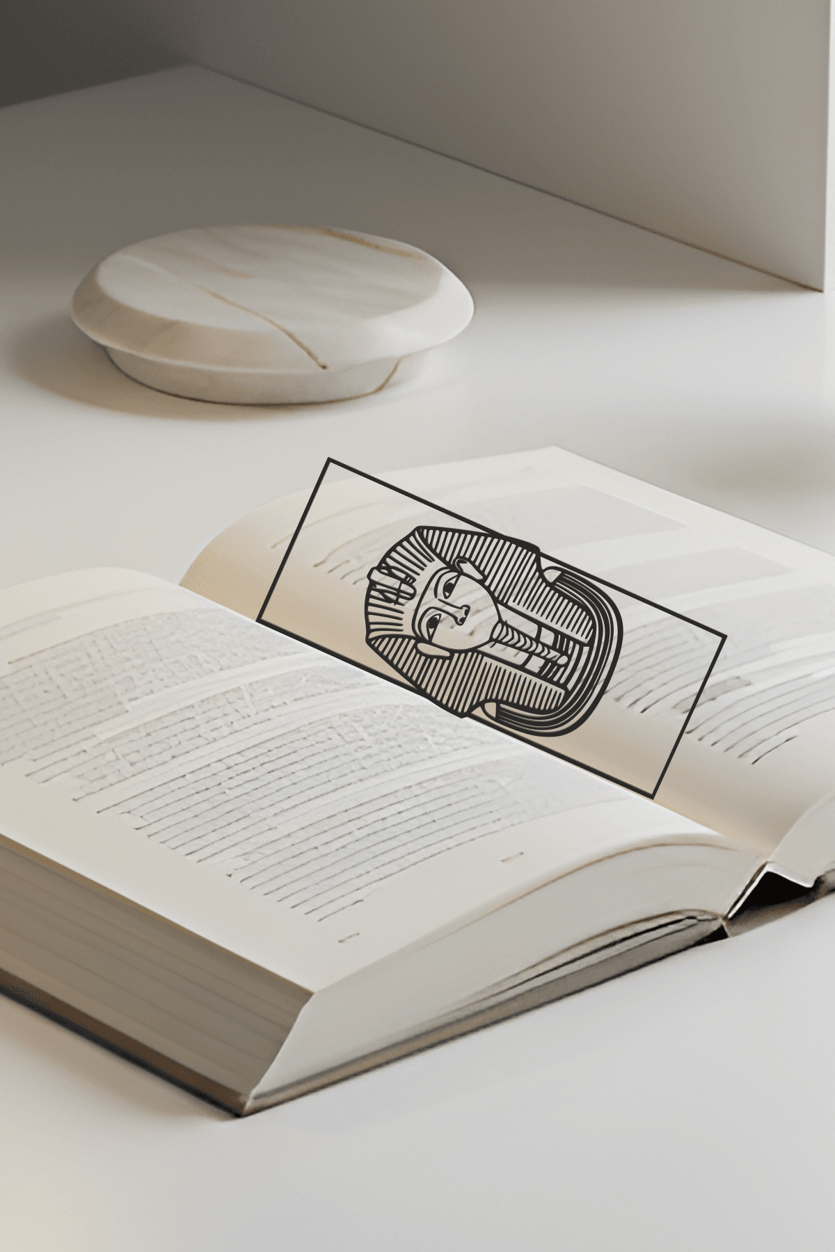 Egpyt Bookmark, Creativity Bookmark, Gift Idea 3d model