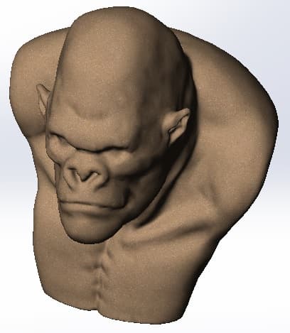King Kong 3d model