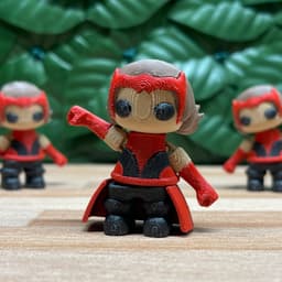 3D Printable Articulated Scarlet Witch 3d model