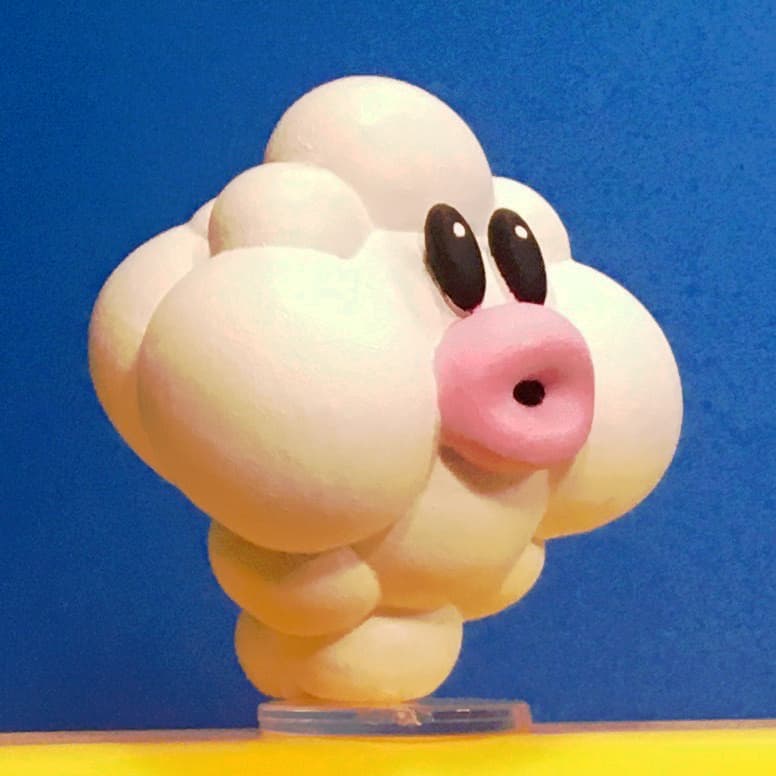 Foo from Super Mario - Custom WON 2.5 scale figure 3d model