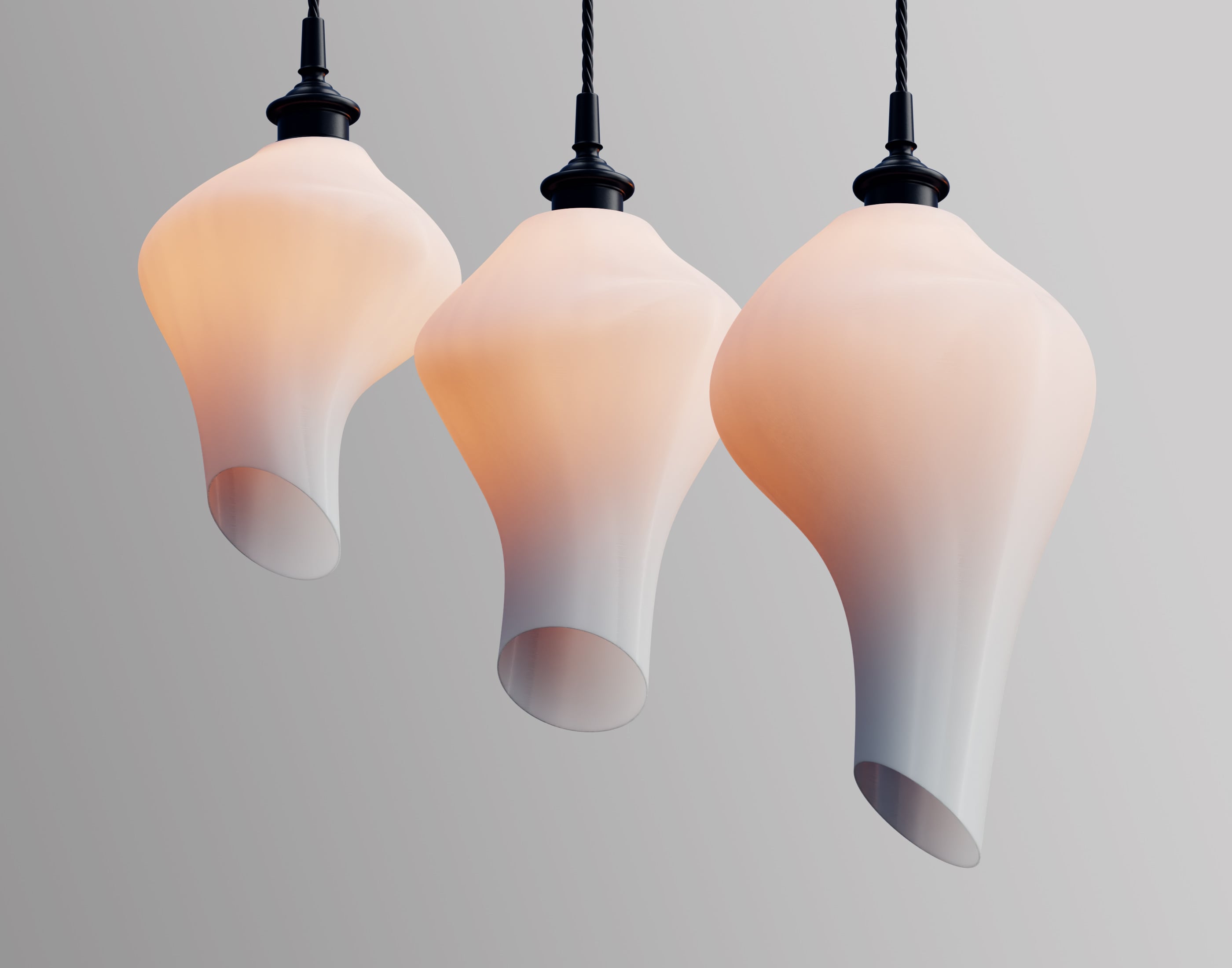 The Three Body Shades 3d model