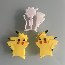 Fidget toy Pikachu articulated flexy 3d model