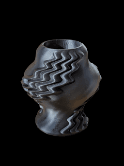 Ziggi Vase - Flower Vase 3d model
