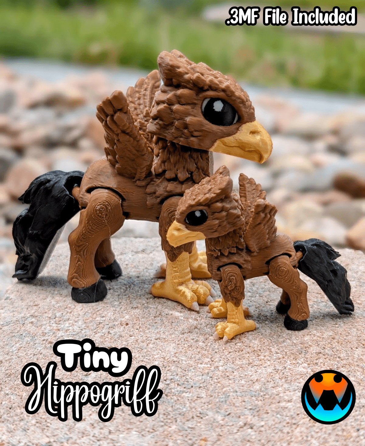 Tiny Hippogriff 3d model