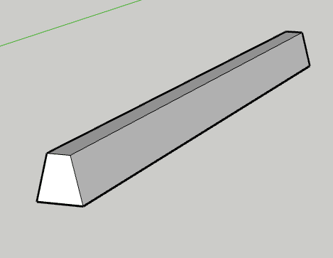 Modular Expandable Desk Cord Holder 9 cable 3d model
