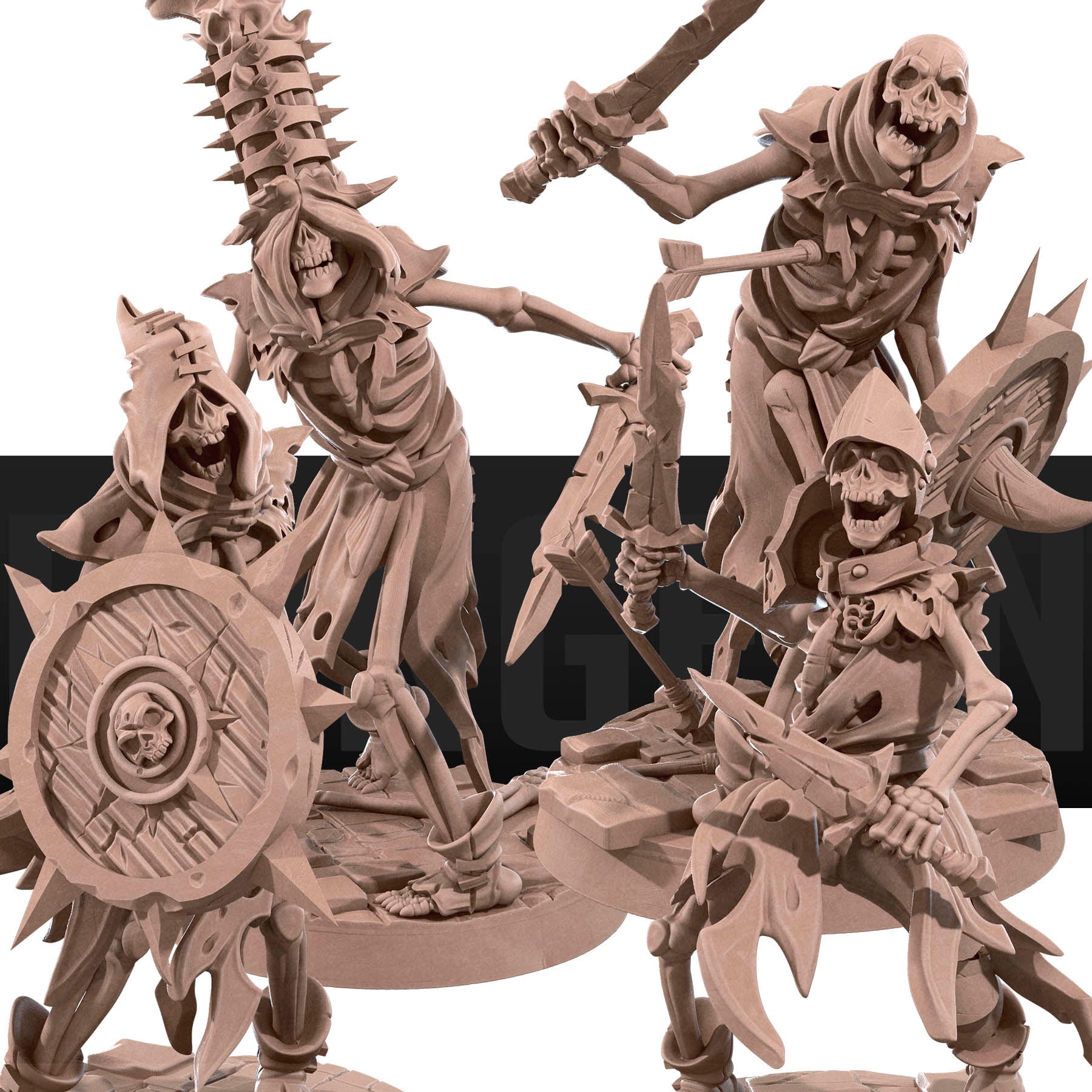 Skeleton Pack 3d model