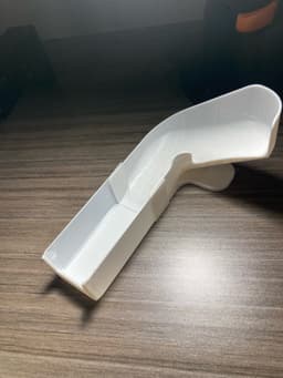 Bambu Lab P1P garbage chute 3d model