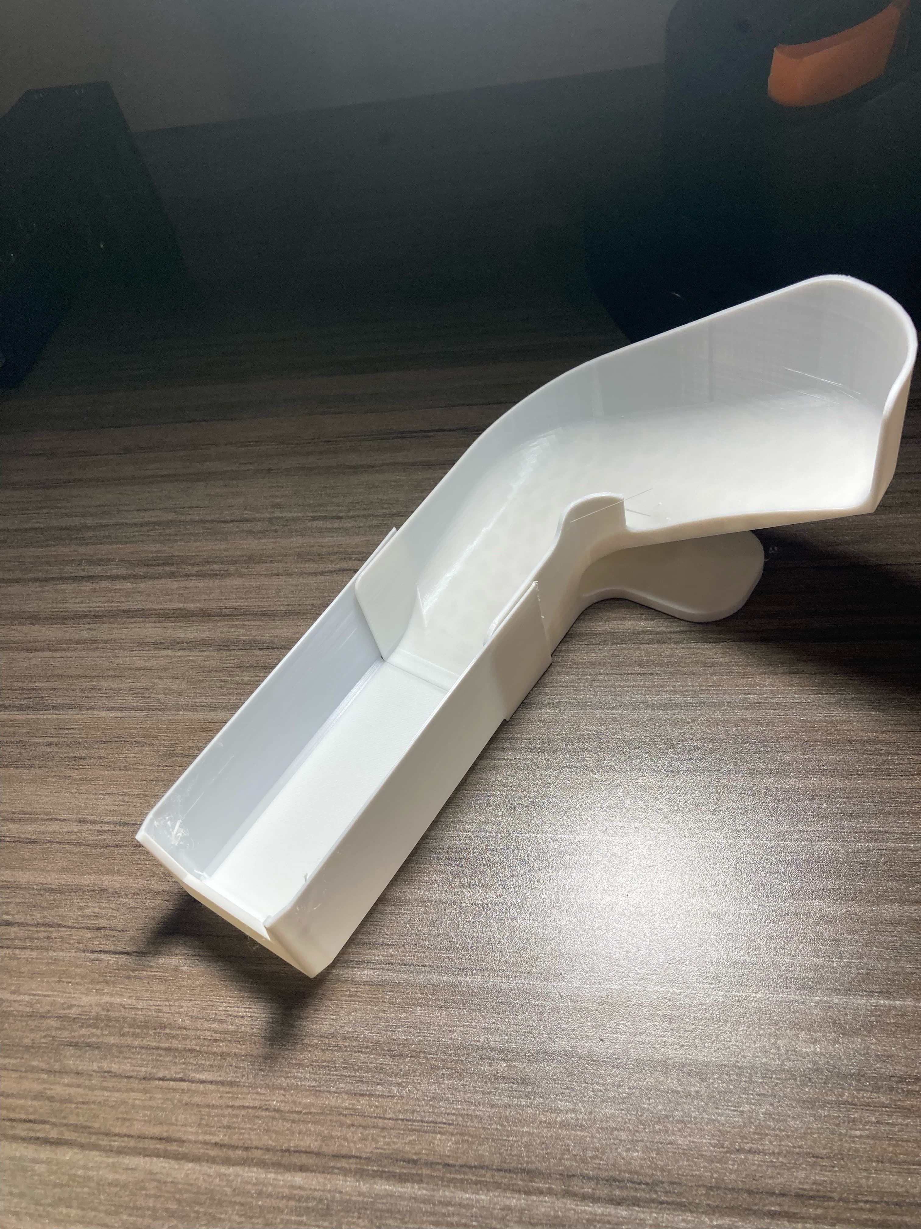 Bambu Lab P1P garbage chute 3d model