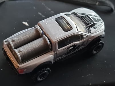 Gaslands Pickup Gas Tanks 3d model