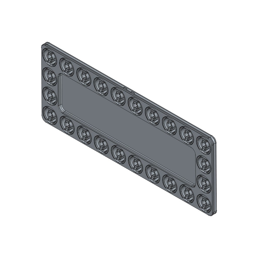 D-LOCK_PANEL.10X4-Light 3d model