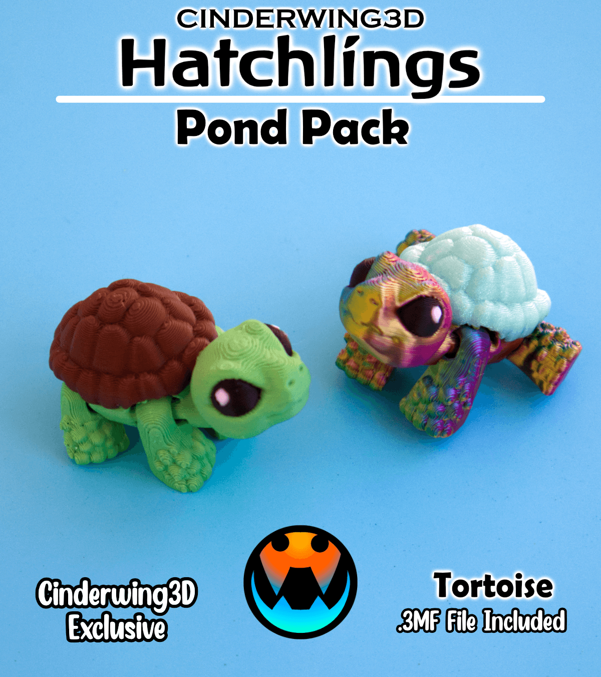 Tortoise - Hatchling 3d model
