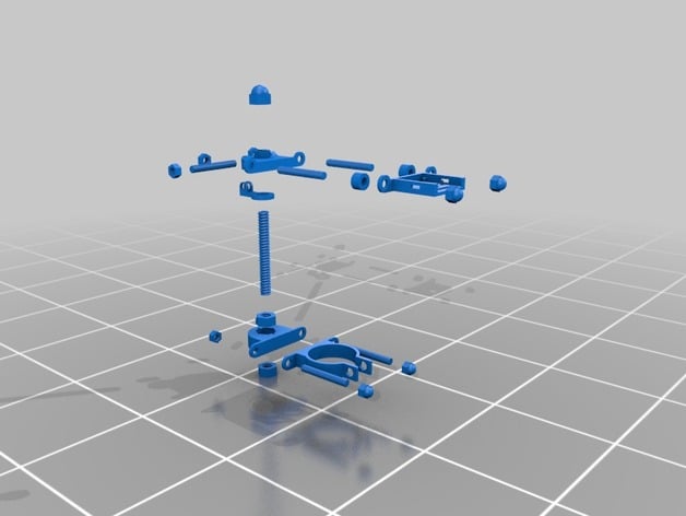 Pi camera celestron support 3d model