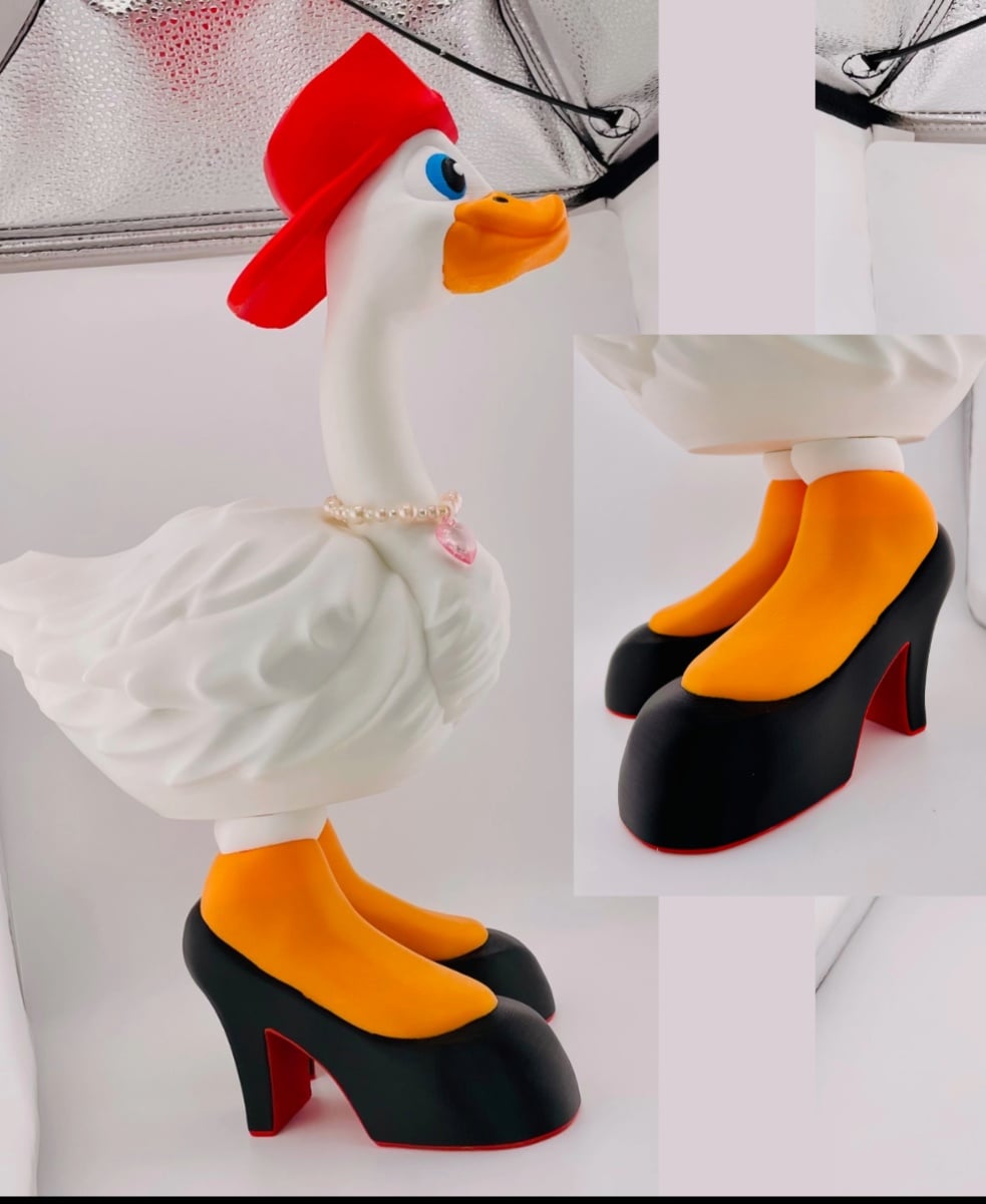 High Heel Shoes Goose Gear for Porch Goose 3d model