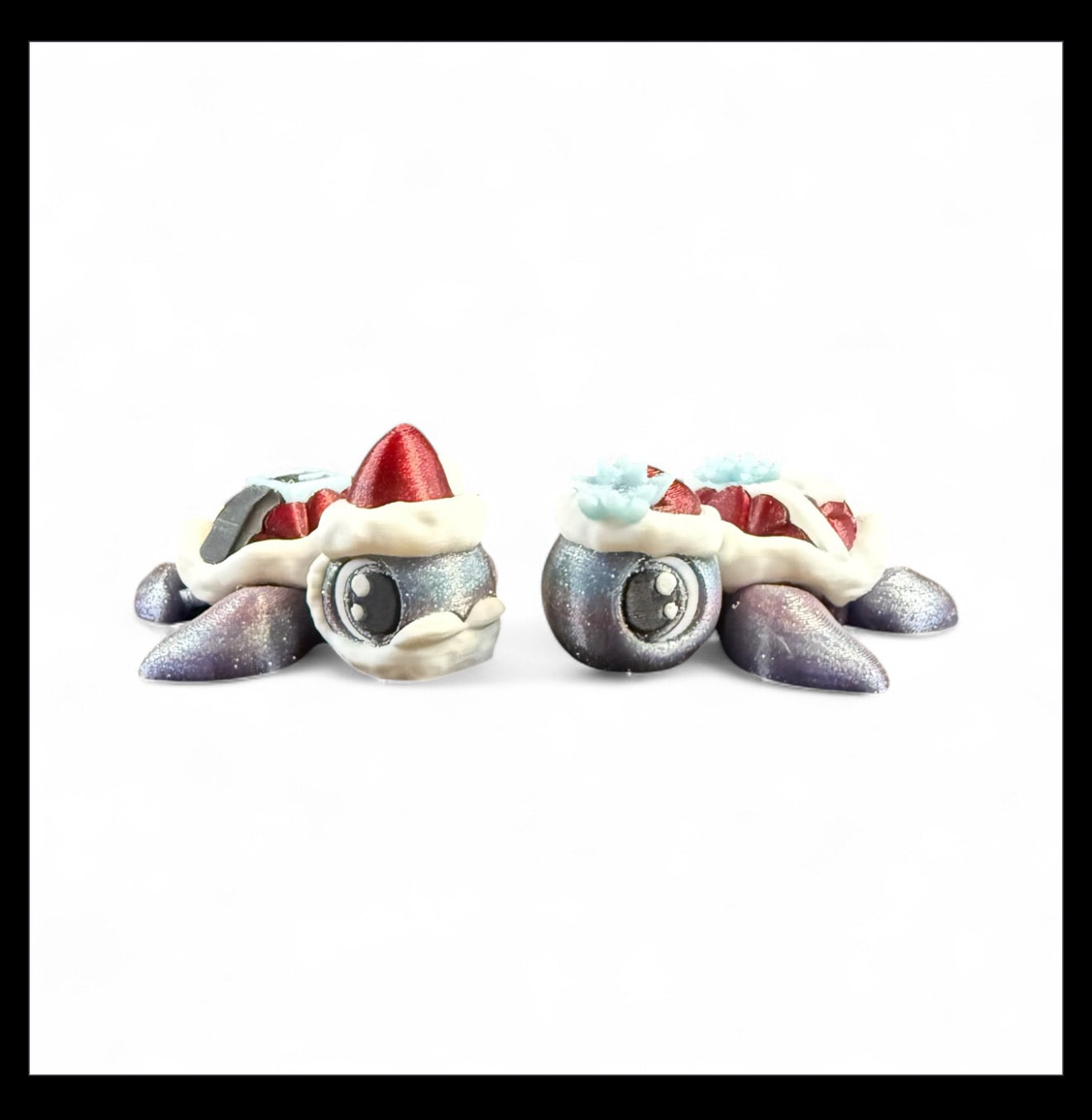 Mr. and Mrs. Claus Turtles 3d model