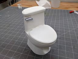 Elf on the Shelf Toilet Candy Dispenser 3d model
