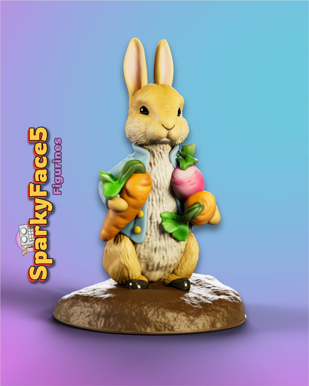 Peter Rabbit 3d model