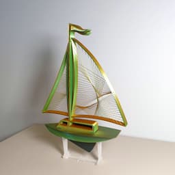 Sailboat - no supports 3d model