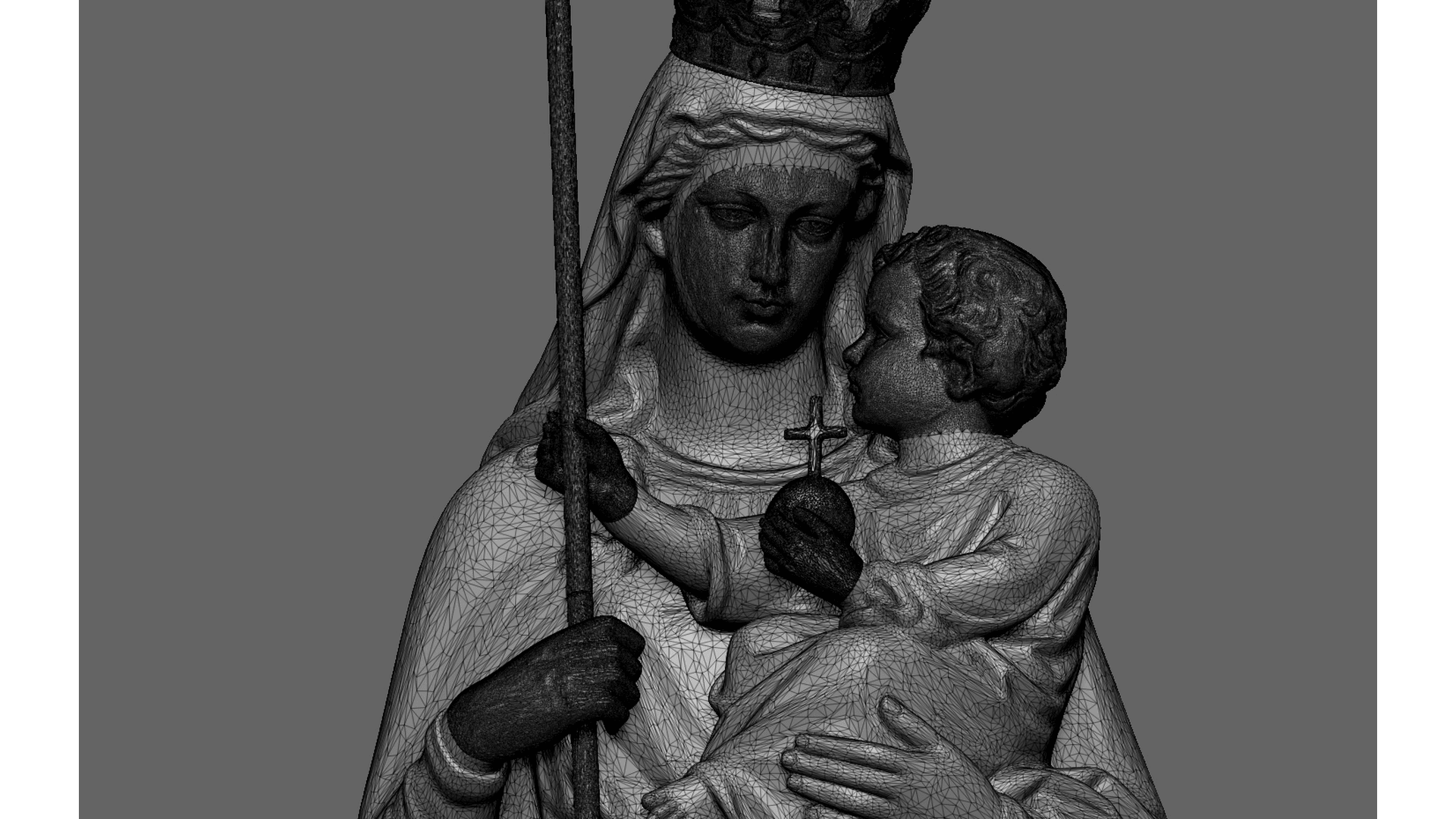 Our Lady Victory 3D Scanning STL Printable 3d model
