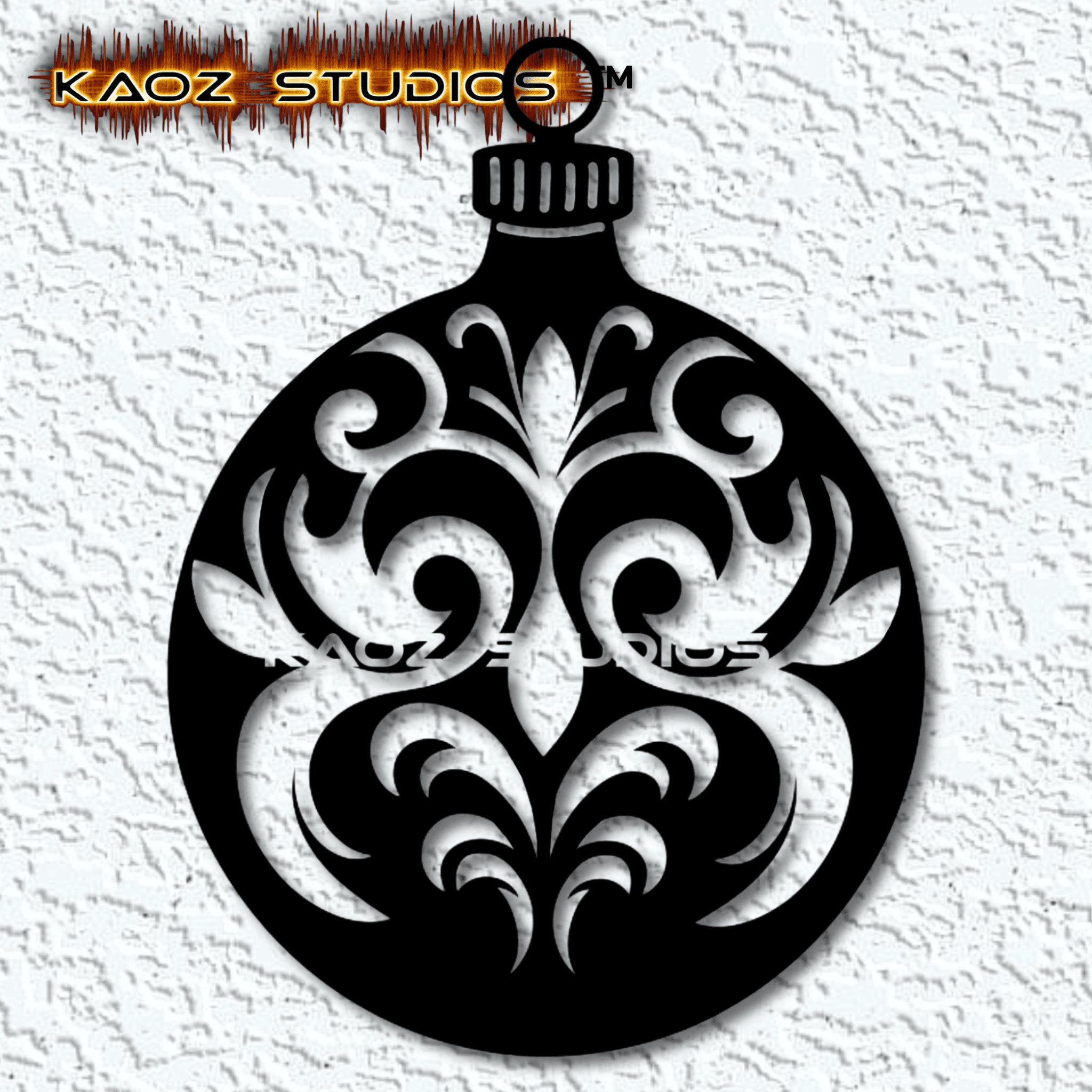 christmas ornament wall art christmas decoration wall decor 3d model
