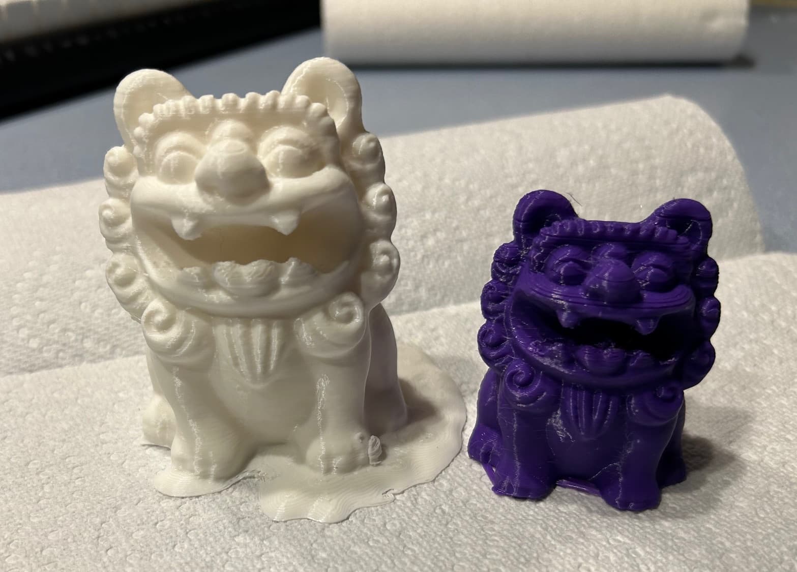 Chinese Guardian Lion Figurine 3d model