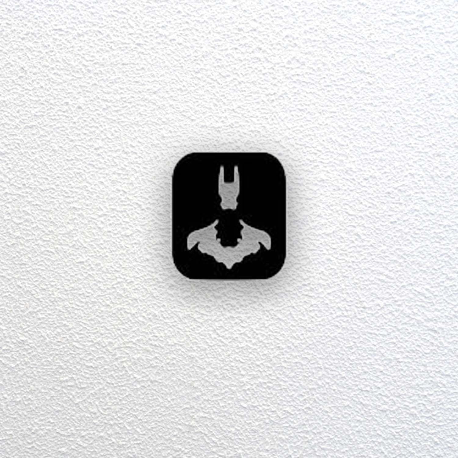 Batman Wall Art 3d model