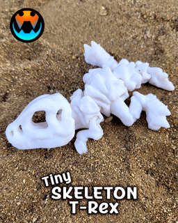 Tiny Skeleton T-Rex 3d model